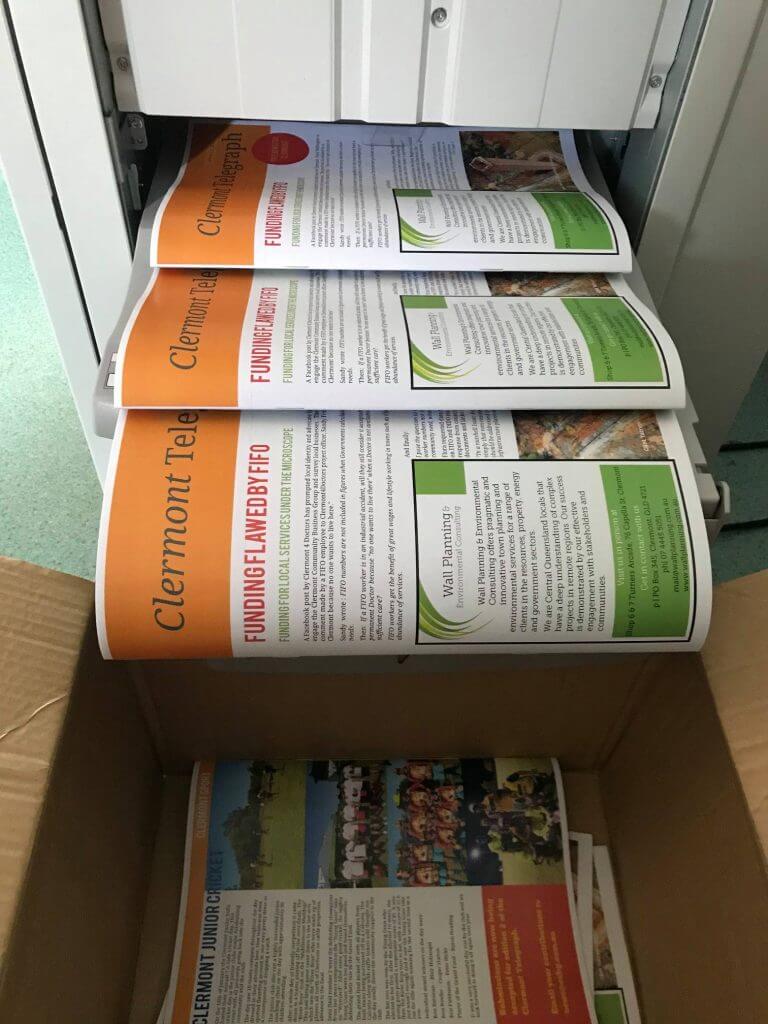 Edition 1 of the Clermont Telegraph